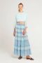 Antik batik Maxi Skirts Blauw Dames - Thumbnail 3