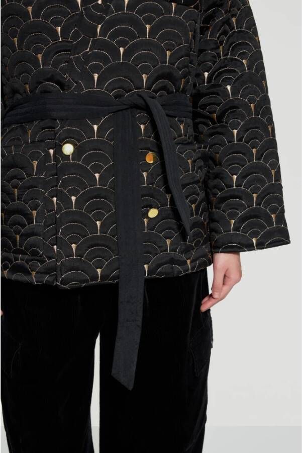 Antik batik Casbah jas Black Dames