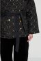 Antik batik Casbah jas Black Dames - Thumbnail 3