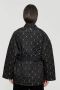 Antik batik Casbah jas Black Dames - Thumbnail 4