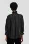 Antik batik Edward Blouse Stijlvol en Elegant Black Dames - Thumbnail 9