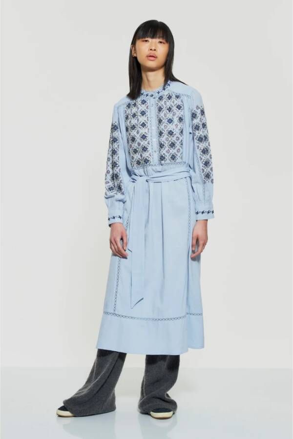 Antik batik Midi Dresses Blue Dames