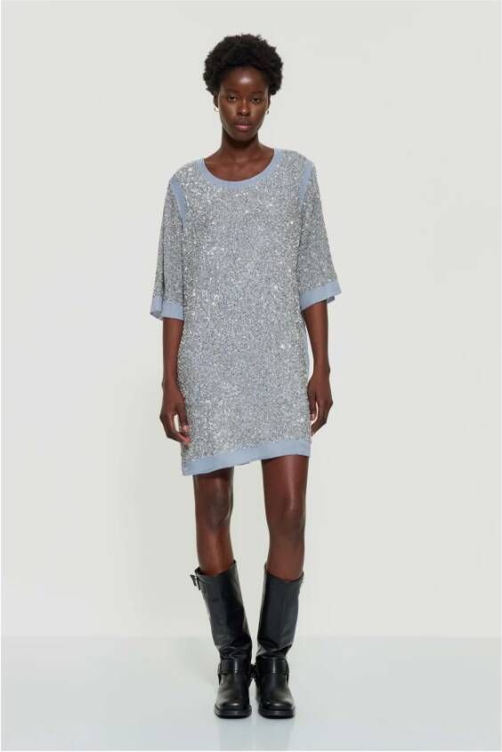 Antik batik Short Dresses Gray Dames
