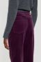 Antik batik Tilda fluwelen broek Purple Dames - Thumbnail 1