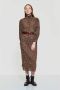 Antik batik Midi-jurk met paisley print Zina bruin - Thumbnail 2
