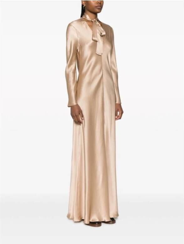 Antonelli Firenze Lange jurken Morfeo # Beige Dames