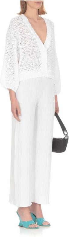 Antonelli Firenze Straight Trousers Wit Dames