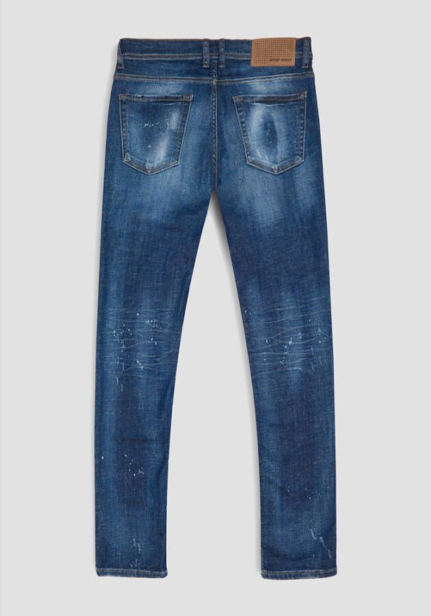 Antony Morato Gilmour Super Skinny-Fit Jeans Blauw Heren