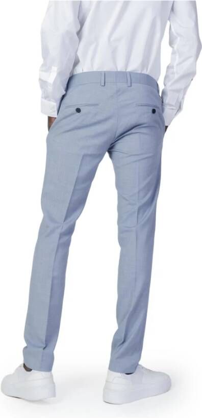 Antony Morato Heren Lichtblauwe Marl Broek Blauw Heren