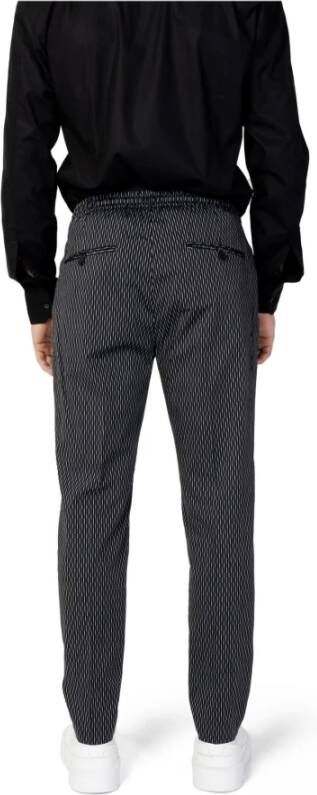 Antony Morato Heren Zwarte Print Broek Zwart Heren