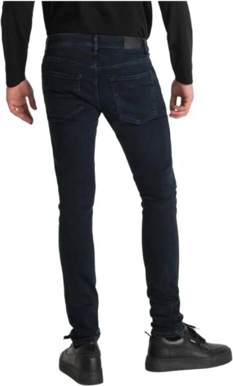 Antony Morato Ozzy Tapered Donkerblauwe Denim Jeans Blauw Heren