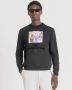 Antony Morato Zwarte longsleeve ronde hals sweatshirt Black Heren - Thumbnail 4