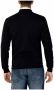 Antony Morato Zwarte V-Hals Sweatshirt met Ritssluiting Black Heren - Thumbnail 2
