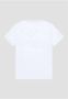 Antony Morato T-Shirt- AM Super Slim FIT Stretch Cotton Fabric White Heren - Thumbnail 2
