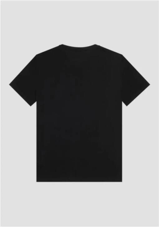 Antony Morato T-Shirt- AM Super Slim FIT Stretch Jersey Cotton Zwart Heren