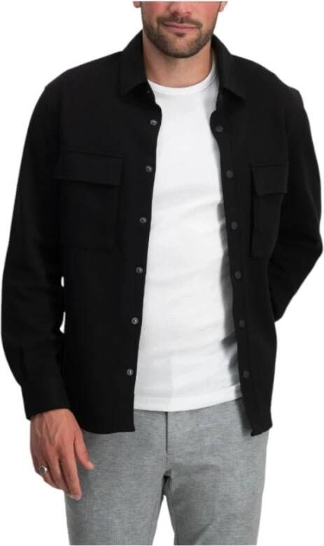 Antony Morato Zwarte Overshirt Elegant en veelzijdig Zwart Heren