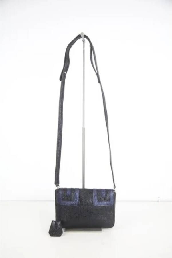 Anya Hindmarch Pre-owned Leather shoulder-bags Blue Dames