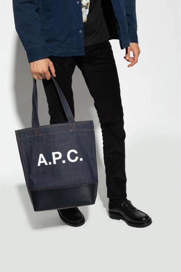 A.p.c. Axel shopper tas Zwart Heren