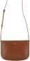 A.p.c. Sarah Schoudertas in Hazelnootkleurig Leer Brown Dames - Thumbnail 9
