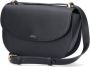 A.p.c. Zwarte Leren Genve Schoudertas Zwart Dames - Thumbnail 5