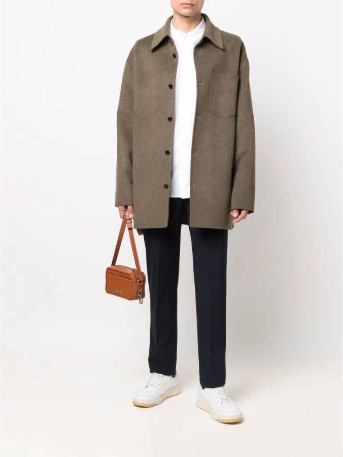 A.p.c. Casual overhemd Wit Heren