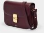 A.p.c. Chique Vintage Geïnspireerde Leren Mini Tas Red Dames - Thumbnail 2
