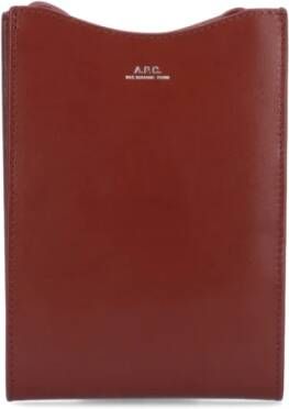 A.p.c. Crossbody zak Rood Heren