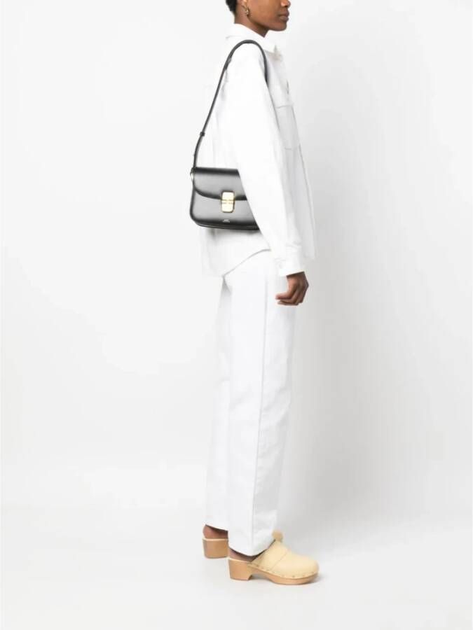 A.p.c. Cross Body Bags Zwart Dames
