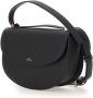 A.p.c. Zwarte Leren Genve Schoudertas Zwart Dames - Thumbnail 2
