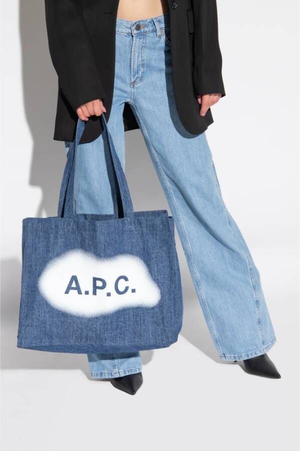 A.p.c. Diane shopper tas Blauw Dames