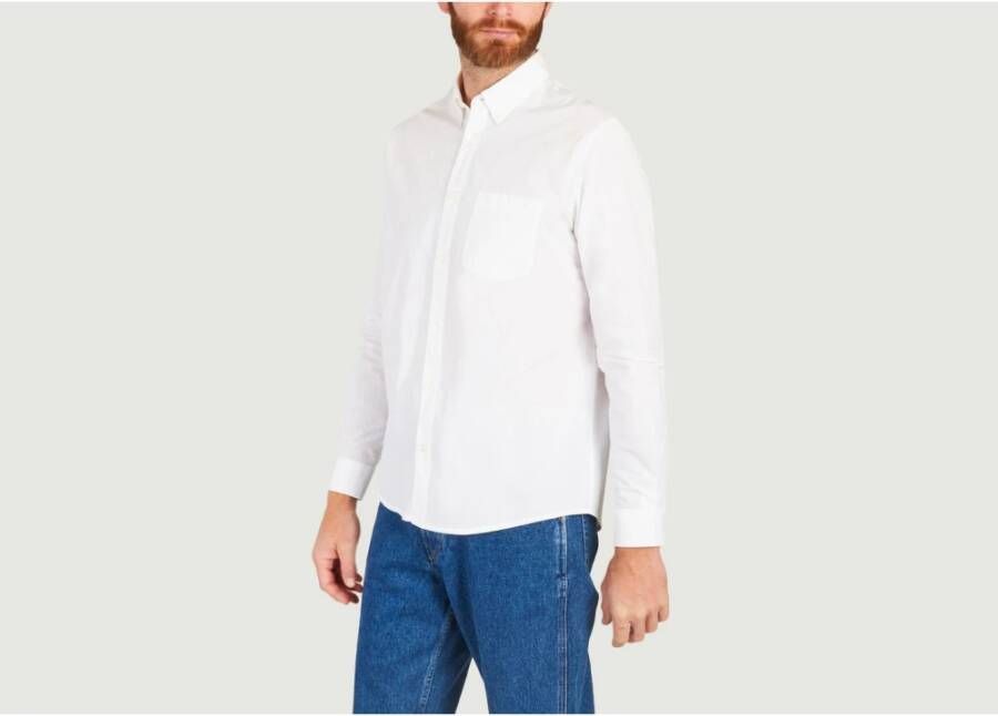 A.p.c. Formal Shirts Wit Heren