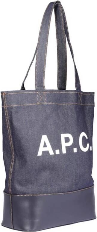 A.p.c. Handbags Blauw Heren