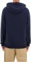 A.p.c. Hoodie met verstelbare trekkoord en geborduurd logo Blauw Heren - Thumbnail 4