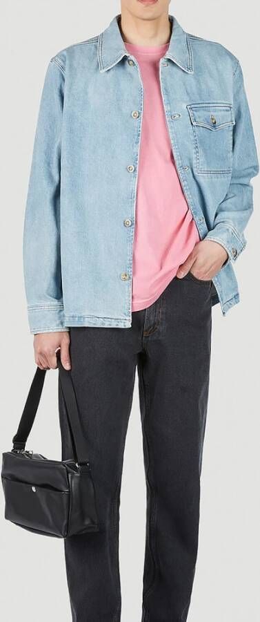 A.p.c. Jackets Blauw Heren