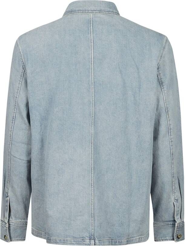 A.p.c. Jackets Blauw Heren