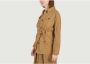 A.p.c. Katoenen safarijack met bijpassende riem Brown Dames - Thumbnail 2