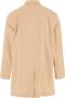 A.p.c. Jas met enkele rij knopen Beige Heren - Thumbnail 2