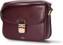 A.p.c. Chique Vintage Geïnspireerde Leren Mini Tas Red Dames - Thumbnail 4