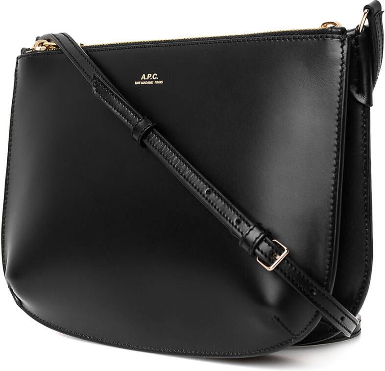 A.p.c. Crossbody zak Zwart Dames