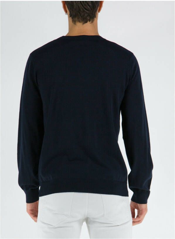 A.p.c. Truien met ronde hals Zwart Heren