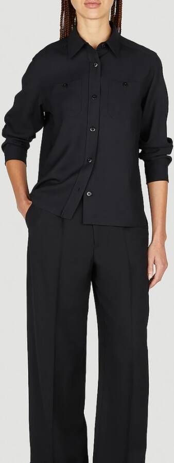 A.p.c. Normaal Overhemd Zwart Dames