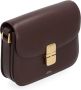 A.p.c. Kleine Grace Tas Bruin Leer Voor Sluiting Brown Dames - Thumbnail 3