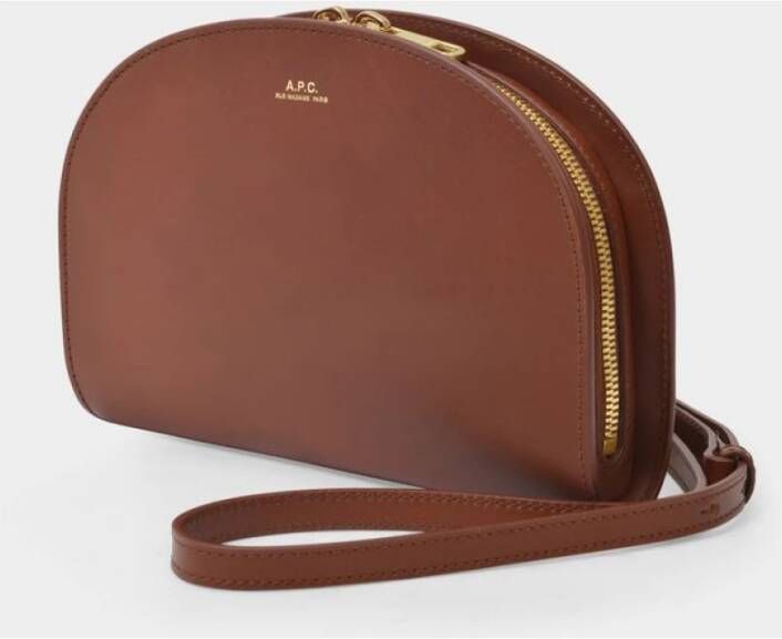 A.p.c. Schoudertas Bruin Dames