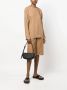 A.p.c. Zwarte Leren Schoudertas met Logo Print Black Dames - Thumbnail 9