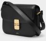 A.p.c. Zwarte leren schoudertas met klep sluiting Black Dames - Thumbnail 13