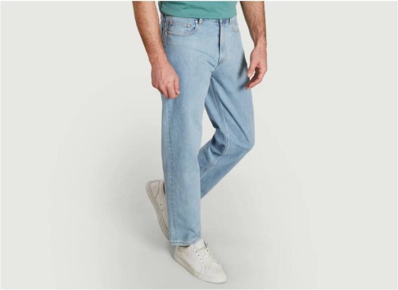A.p.c. Straight Jeans Blauw Heren