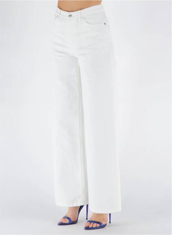 A.p.c. Straight Trousers Wit Dames
