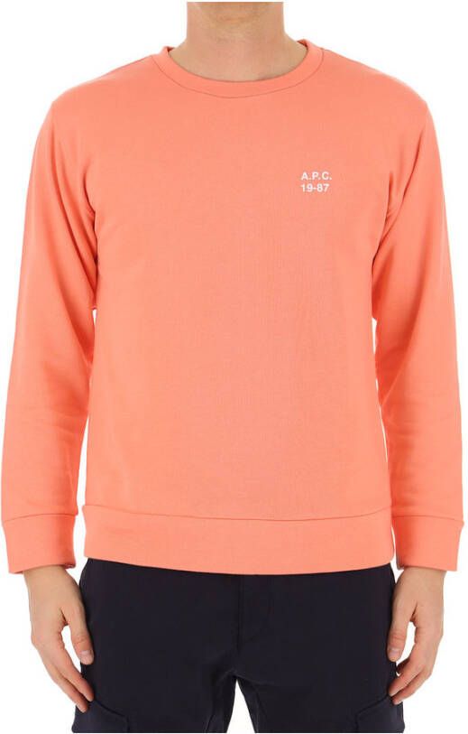 A.p.c. Sweatshirt Roze Heren