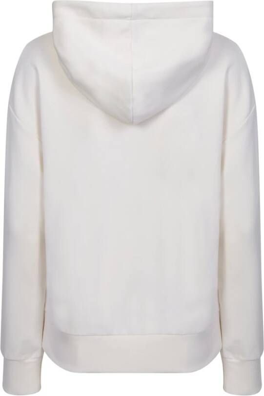 A.p.c. Trendy witte sweatshirt met logo print Beige Dames