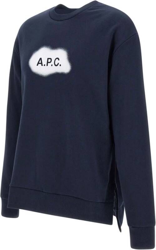 A.p.c. Sweatshirts Blauw Heren